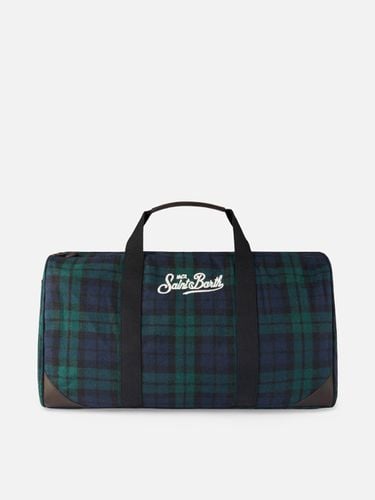 Travel Bag With Tartan Print - MC2 Saint Barth - Modalova