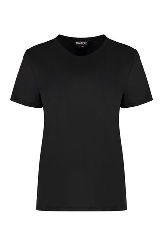 Tom Ford Cotton Crew-neck T-shirt - Tom Ford - Modalova