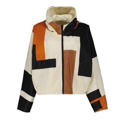 Zip-up Hooded Reversible Jacket - Fendi - Modalova