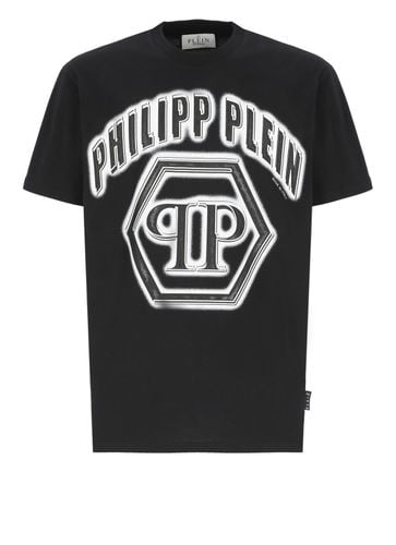 Philipp Plein Logoed T-shirt - Philipp Plein - Modalova