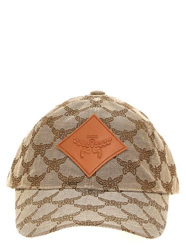 MCM Logo Print Baseball Cap - MCM - Modalova