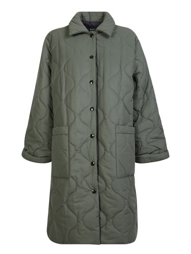 A. P.C. Military Three-quarter Down Jacket - A.P.C. - Modalova