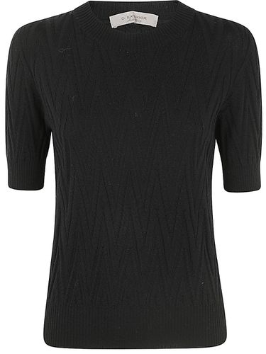 D. Exterior Merinos Short Sleeves Round Neck - D.Exterior - Modalova