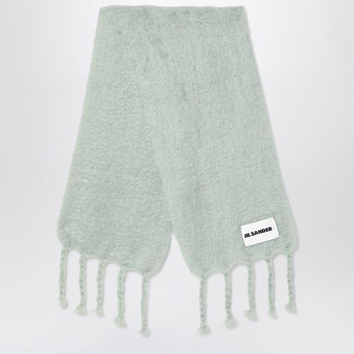 Pale Green Mohair Blend Scarf - Jil Sander - Modalova