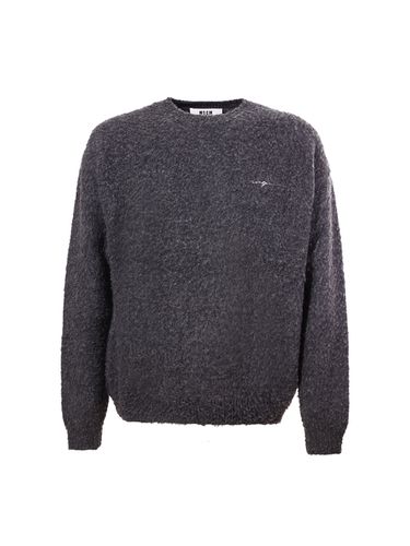 Crew-neck Sweater Msgm - MSGM - Modalova