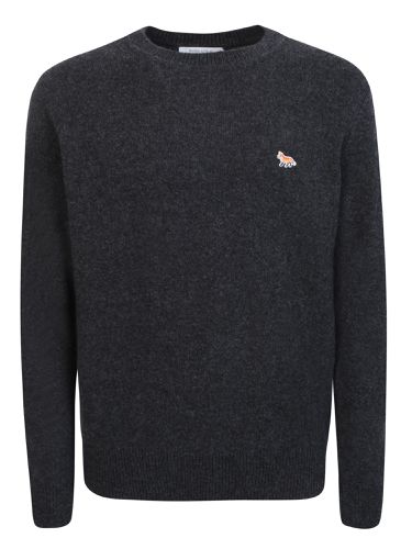 Fox-appliquã Wool Jumper - Maison Kitsuné - Modalova