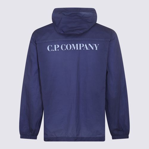 C. P. Company Medieval Blue Nylon Casual Jacket - C.P. Company - Modalova