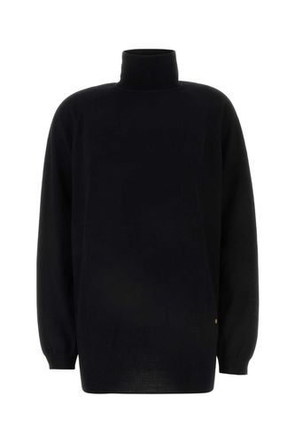 Moschino Black Wool Sweater - Moschino - Modalova