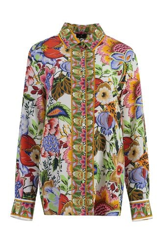 Etro Printed Silk Shirt - Etro - Modalova