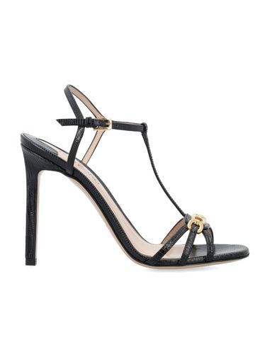 Stamped Lizard Leather Whitney Sandal - Tom Ford - Modalova