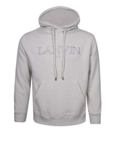 Lanvin Cotton Hoodie With Logo - Lanvin - Modalova