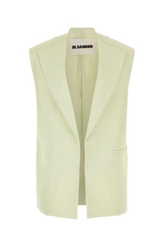 Pastel Viscose Blend Sleeveless Blazer - Jil Sander - Modalova