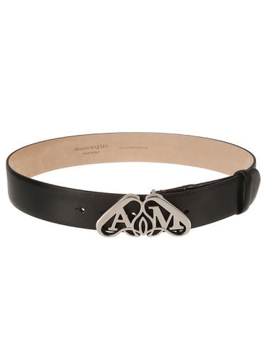 Alexander McQueen Logo Buckle Belt - Alexander McQueen - Modalova