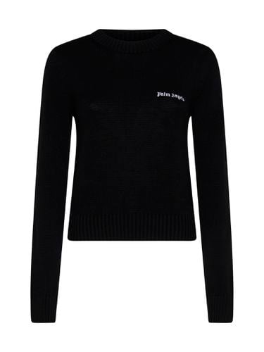 Palm Angels Cotton Sweater - Palm Angels - Modalova