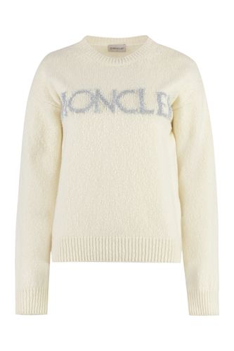 Moncler Crew-neck Wool Sweater - Moncler - Modalova