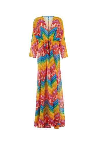 Printed Muslin Escape Beach Robe - Valentino Garavani - Modalova