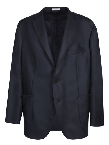 Boglioli Hopsack Blue Jacket - Boglioli - Modalova