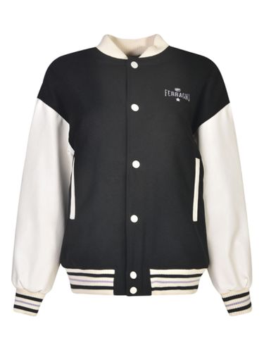 Logo Chest Varsity Bomber - Chiara Ferragni - Modalova