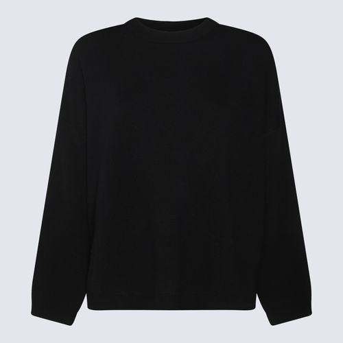 Allude Black Wool Knitwear - Allude - Modalova