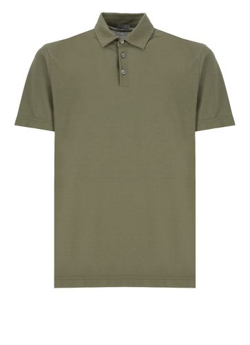 Zanone Cotton Polo Shirt - Zanone - Modalova