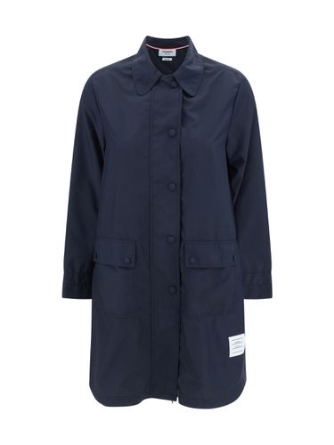 Thom Browne Trench Coat - Thom Browne - Modalova