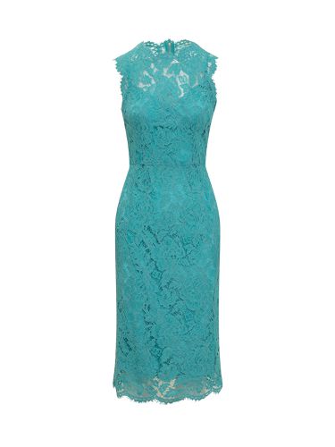 Floral Cordonetto Lace Sheath Dress - Dolce & Gabbana - Modalova