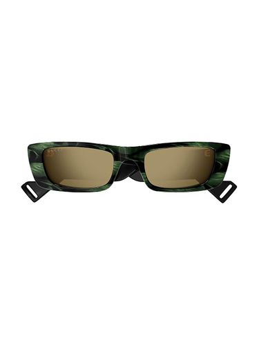 Rectangular Frame Sunglasses - Gucci Eyewear - Modalova