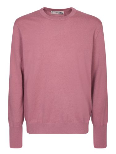 Ballantyne Crew Neck Pink Jumper - Ballantyne - Modalova