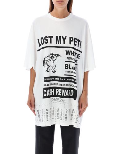 Lost Pet Maxi T-shirt - MM6 Maison Margiela - Modalova