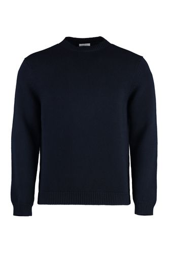 Malo Virgin Wool Crew-neck Sweater - Malo - Modalova