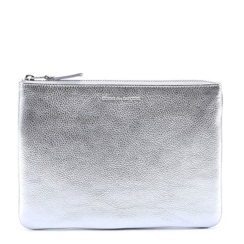 Classic Logo Print Clutch - Comme des Garçons Wallet - Modalova