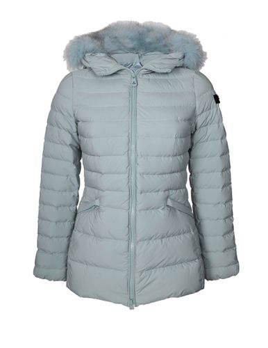 Slim Turmalet Down Jacket In Nylon With Fur - Peuterey - Modalova