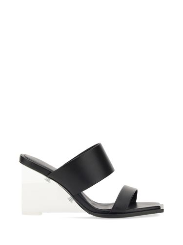 Alexander McQueen Leather Sandal - Alexander McQueen - Modalova