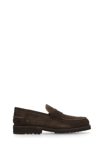 Berwick 1707 Suede Leather Loafers - Berwick 1707 - Modalova