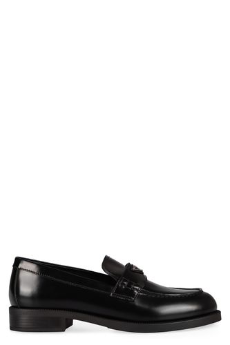 Prada Leather Loafers - Prada - Modalova