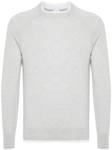 Eleventy Heather Grey Wool Sweater - Eleventy - Modalova