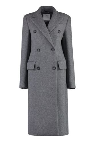 Adua Double-breasted Wool And Cashmere Coat - SportMax - Modalova