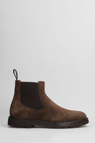 Ankle Boots In Suede - Henderson Baracco - Modalova