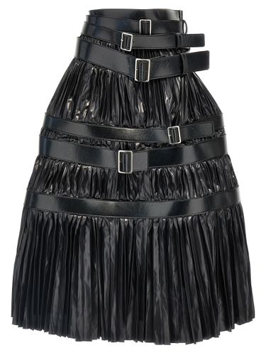 Pleated Skirt With Belts - Junya Watanabe - Modalova