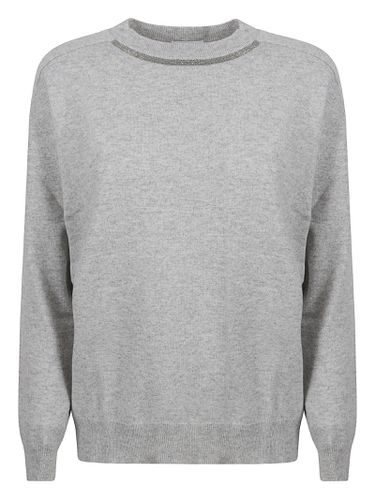 Round Neck Jumper - Brunello Cucinelli - Modalova