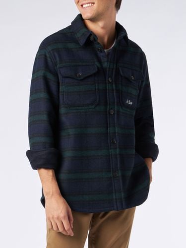 Man Wooly Tartan Overshirt With Pockets And Patches - MC2 Saint Barth - Modalova