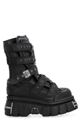 X New Rock - Leather Gamer Boots - VETEMENTS - Modalova