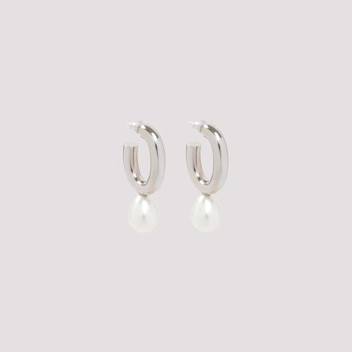 Pearl Egg Hoop Earrings - Simone Rocha - Modalova