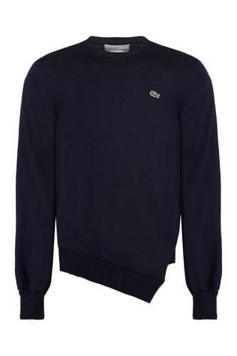 Lacoste X Comme Des Garçons - Crew-neck Wool Sweater - Comme des Garçons Shirt - Modalova