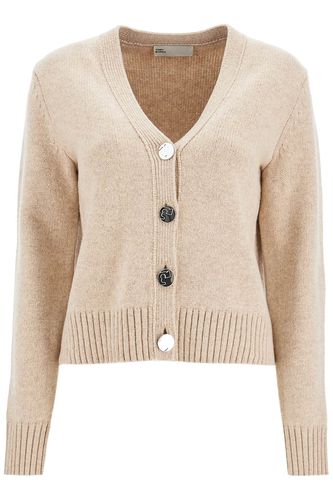 Short Wool Cardigan For Women - Tory Burch - Modalova