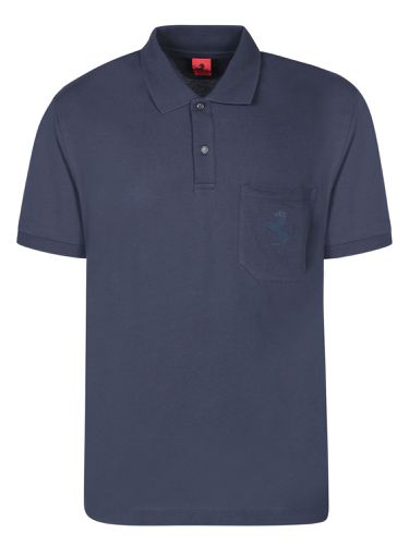 Cotton Piquã Polo Shirt - Ferrari - Modalova