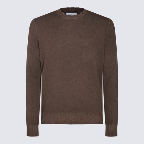 Malo Brown Wool Knitwear - Malo - Modalova