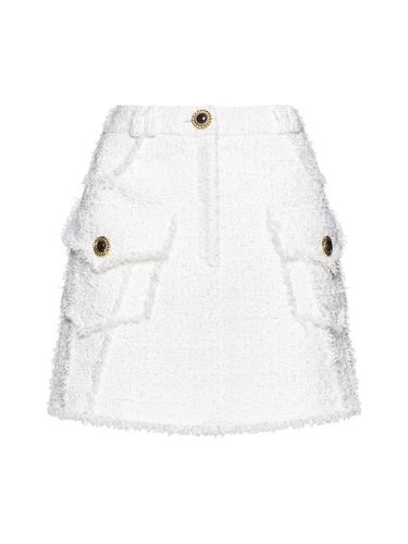 Balmain Tweed Mini Skirt - Balmain - Modalova