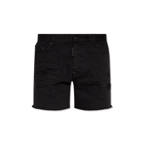 Dsquared2 Cotton Denim Shorts - Dsquared2 - Modalova