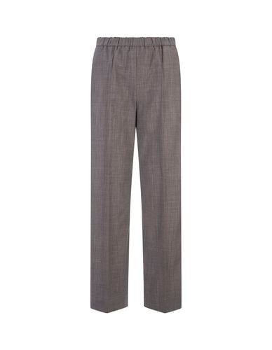 Wool Jogging Trousers - Fabiana Filippi - Modalova